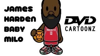 James Harden x A Bathing Ape Custom Baby Milo Character [upl. by Eniad]