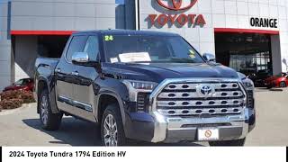 2024 Toyota Tundra Orange CA U42492 [upl. by Odarbil800]