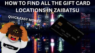 How to find all the gift cards in Zaibatsu Part 2 [upl. by Yzus537]