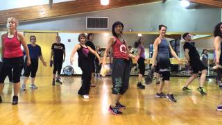 Pump Yuh Flag by Machel Montano  Soca  Dance Fitness with Kimo [upl. by Bethezel]