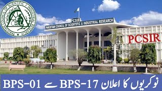 PCSIR jobs National Council of Scientific and Industrial Research jobs PCSIR 2024 jobs [upl. by Rainie]