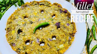 Jonna Pindi Sarvapindi  Telangana Famous Recipe Sarvapindi  Glutenfree Recipe  Jowar Flour [upl. by Ariik995]