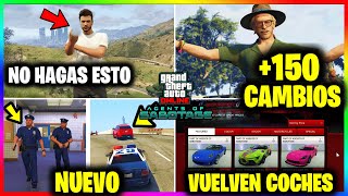 TODOS los 150 CAMBIOS del Nuevo DLC quotAgentes de Sabotajequot en GTA Online [upl. by Eyak]