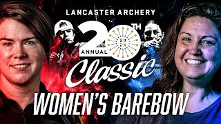 2024 Lancaster Archery Classic  Womens Barebow Finals [upl. by Aihsi]