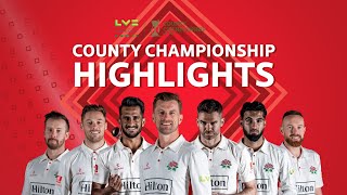 🎬 DAY ONE HIGHLIGHTS  Lancashire v Warwickshire [upl. by Yllac415]