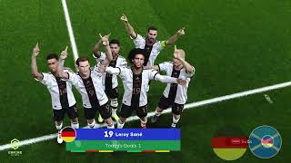 Alemania vs Escócia Resumen  UEFA EURO 2024  eFootball PES 2021 [upl. by Asital]