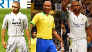 ROBERTO CARLOS IN EVERY FIFA 9621 [upl. by Hernardo]