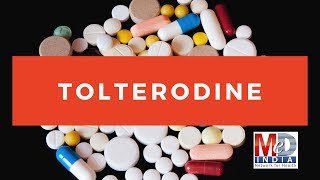 Tolterodine Used To Treat Overactive Bladder and Reduce Urinary Urgency [upl. by Esinej]