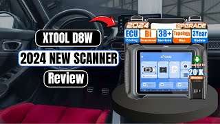 XTOOL D8W Wireless Bidirectional Scan Tool Review [upl. by Yance]