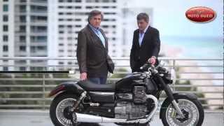 New Moto Guzzi California and Piaggio Group Advanced Design Center in Pasadena [upl. by Annadal]