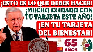 😰💳¡ESTE AÑO DE ELECCIONES AMLO TE PIDE TENER MUCHO CUIDADO CON TU TARJETA DEL BIENESTAR😰💳 [upl. by Drofniw]