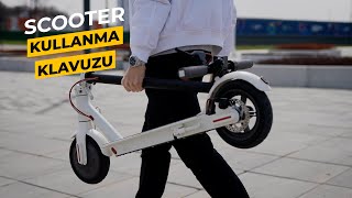 RKS Smart Kick Elektrikli Scooter A3  Sürüşü ve Uzun Kullanım  Alınır Mı [upl. by Nairde84]