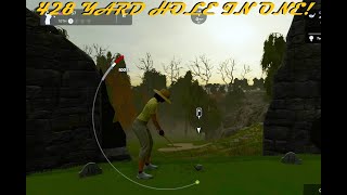 PGAT 2K23 SCAREY 428 YARD PAR 4 HOLE IN ONE [upl. by Neahs356]