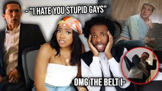 GAY TEEN Gets BEAT By HOMOPHOBIC FATHER UM WHAT Ft COURTREEZY [upl. by Lashonde621]