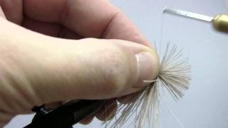 Fly Tying White Muddler [upl. by Wolpert]