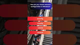 How do you check network configuration in Windows computerbasics [upl. by Fleming]