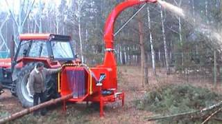 wood chippers  Teknamotor Skorpion 250R90 [upl. by Ahsima188]