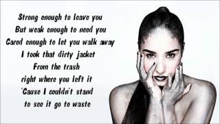 Demi Lovato  In Case Instrumental  Karaoke with lyrics on screen [upl. by Amilas598]