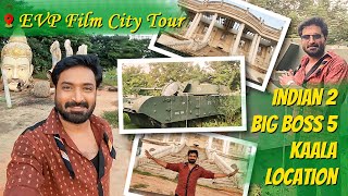 Watch BIG BOSS INDIAN 2 NINI SEMBARUTHI Serial Shooting Location  EVP Filmcity ExclusiveTour [upl. by Flory]