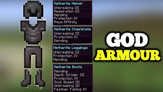 I Made The Best Armour In Minecraft [upl. by Nadnarb]