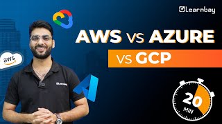 AWS vs Azure vs GCP in 20 Minutes  AWS vs Azure vs GCP Explained  Learnbay [upl. by Alin585]