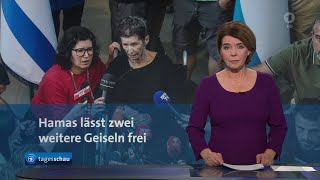 tagesschau 2000 Uhr 24102023 [upl. by Nwahsear]