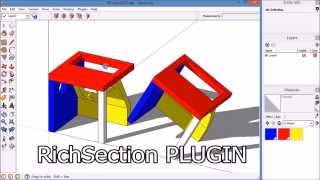 RichSection plugin for Sketchup video 01 [upl. by Aynat471]