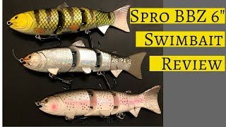 Spro BBZ Swimbait Review [upl. by Yelda]