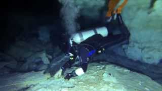 Halocline in Mexican Cave System [upl. by Enyr552]