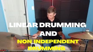 Linear Drumming And Non Independent Drumming [upl. by Calabresi506]