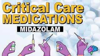 Midazolam Versed  Critical Care Medications [upl. by Oiromed]