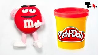 MampMs Play Doh STOP MOTION [upl. by Chassin]