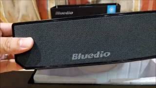 Unboxing Bluedio BS3 Bluetooth Speaker [upl. by Tayyebeb]