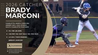 Brady Marconi 2026 CATCHER SOPHOMORE SEASON  Ardrey Kell HS  South Charlotte Panthers [upl. by Sexton]