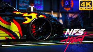 NFS HEAT  PORSCHE 718 CAYMAN GTS CUSTOMIZATION AND GAMEPLAY  ULTRA GRAPHICS 4K 60FPS [upl. by Lezti]