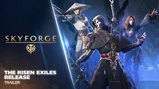 Skyforge PS4  The Risen Exiles Release Trailer [upl. by Adora]