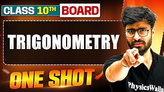 WARRIOR 2025 TRIGONOMETRY in 1 Shot FULL CHAPTER TheoryPYQs  Class 10th Boards [upl. by Narih]