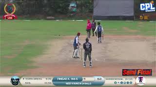 CPL Hyderabad Season 12  New Frontiers Cricketers Club Vs Finisar  Semi Final 11188423 [upl. by Anglo]