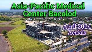 AsiaPacific Medical Center Bacolod Aerial View April 2024  Negros Construction Projects Update [upl. by Ultan]