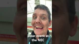 Trainee electrician at the nec solar event [upl. by Westleigh]