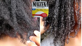 Jassouplis mes cheveux avec la fameuse MAÏZENA TEST Cheveux crépus [upl. by Olecram]