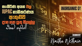 7b ප්‍රශ්නෙට අහන IUPAC නම් හරියටම දැනගෙන ලියමු  Nimitha Wethmin [upl. by Dam831]