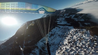 Parapente Freestyle en Valais Vercorin [upl. by Ha]