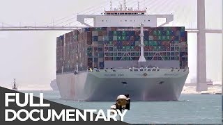 Worlds Biggest Containership  Mega Transports  Free Documentary [upl. by Nrubloc]