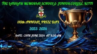 THE 110th ANNUAL PRIZE DAY CELEBRATIONS  ON 29th JUNE 2024 AT 0930 AM [upl. by Ragucci]