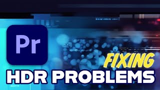 Working With HDR In Premiere Pro 2024  A Quick Guide [upl. by Eelta]