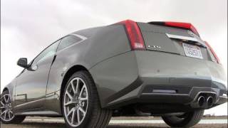 First Drive 2011 Cadillac CTSV Coupe will rip your face off [upl. by Ahtan]