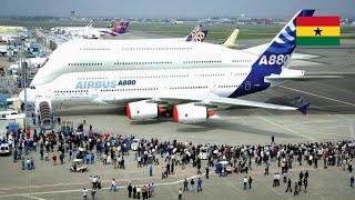 Worlds Largest Plane Arrival At The Kumasi International Airport Ones Its Completed Is Incredible [upl. by Aznerol686]