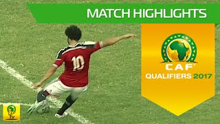 Tanzania vs Egypt  Africa Cup of Nations Qualifiers 2017 [upl. by Blackmore]