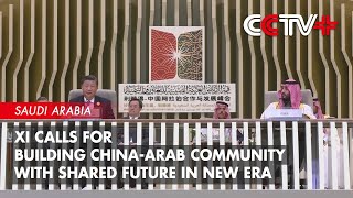 Xi Calls for Building ChinaArab Community with Shared Future in New Era [upl. by Eiser]